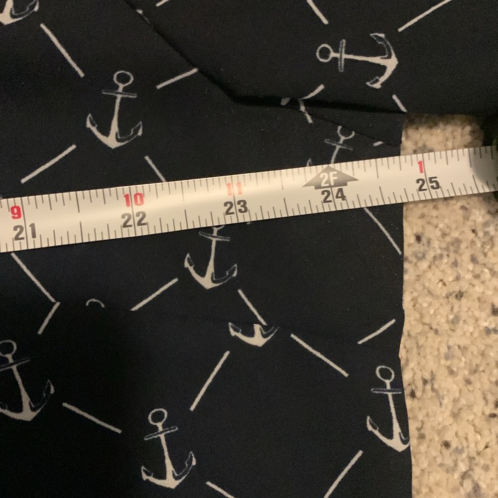 Navy blue anchor top - Picture 4 of 6